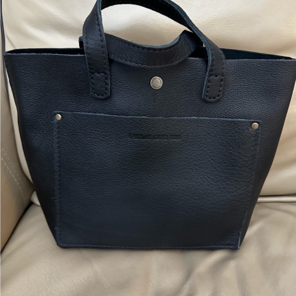 Portland Leather Goods Mini Crossbody Tote Bag
